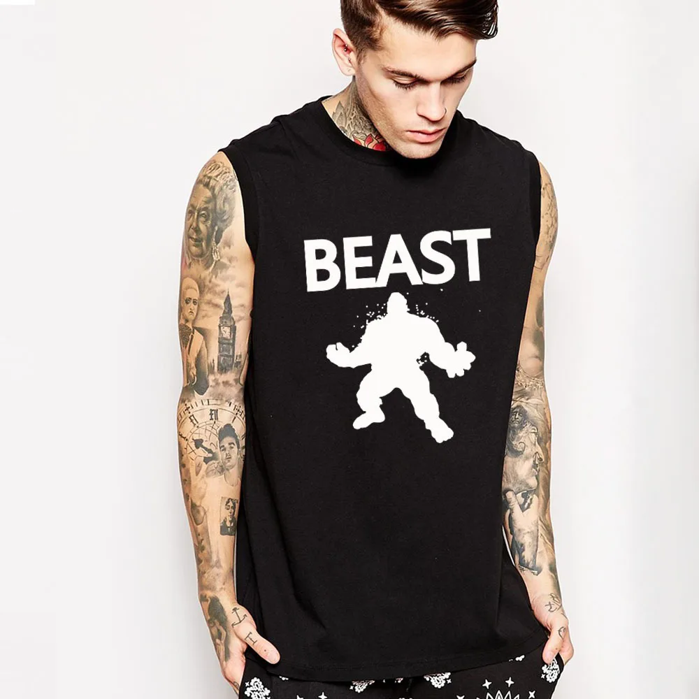 Beast Golds Muscle Tank Tops Men Bodybuilding Tank Top Fitness Singlet