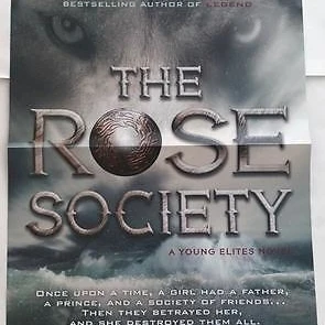 SDCC 2015 EXCLUSIVE Marie Lu THE ROSE SOCIETY / THE YOUNG ELITES Poster  16 x 11