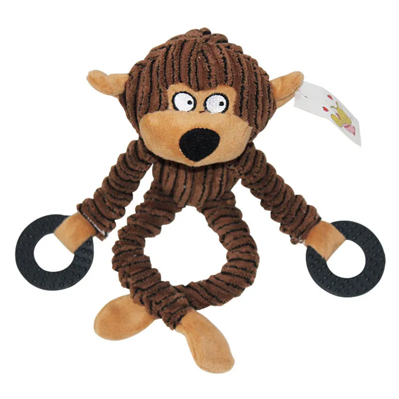 Gomaomi 1 шт. 26*10 см l обезьяна с веревкой плюшевые игрушки для собак