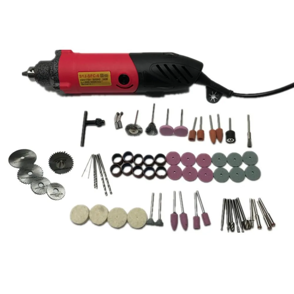 

240W Grinding Machine 6MM Universal Chuck Electric Grinder Cutting Drilling Speed Adjustable High Power Electric Drill
