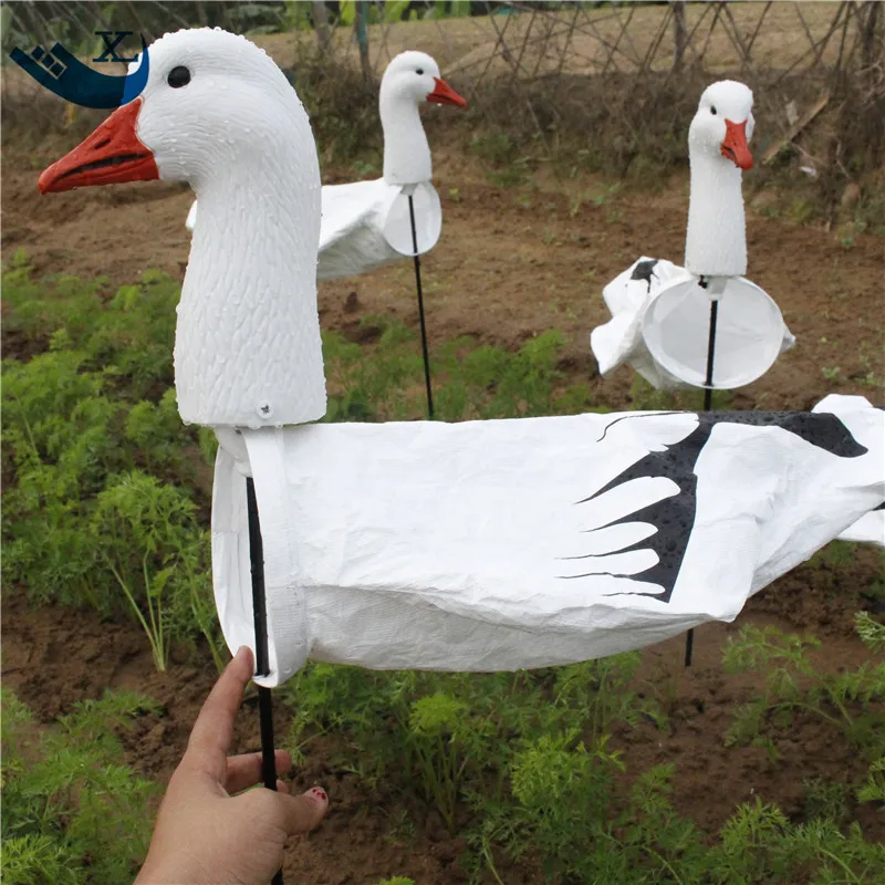Buy Xilei Outdoor Hunting Blind Door Decoys Tyvek Windsock Goose Decoy With