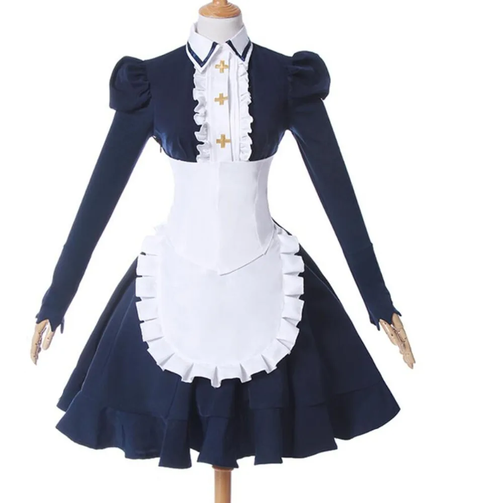 

Anime Seven Deadly Sins Cosplay Elizabeth Liones Cosplay Costume Maid Dress Nanatsu no Taizai halloween Dress Cosplay outfit