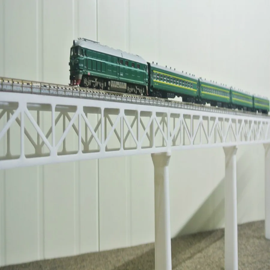 1/160 1/150 N Соотношение Масштаб Поезд железнодорожный мост Модель нижняя структура
