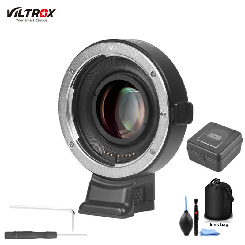 Viltrox EF-E II Авто фокус скоростной редуктор усилитель объектива адаптер для Canon EF