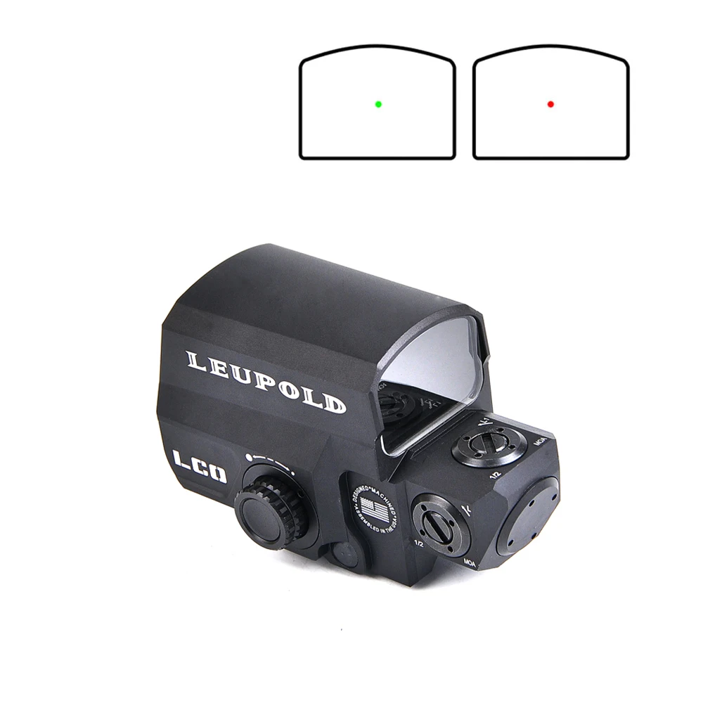 

LEUPOLD LCO Tactische Red Dot Sight Richtkijker Jacht Scopes Sight Reflex Met 20mm Rail Mount Holografische Zicht
