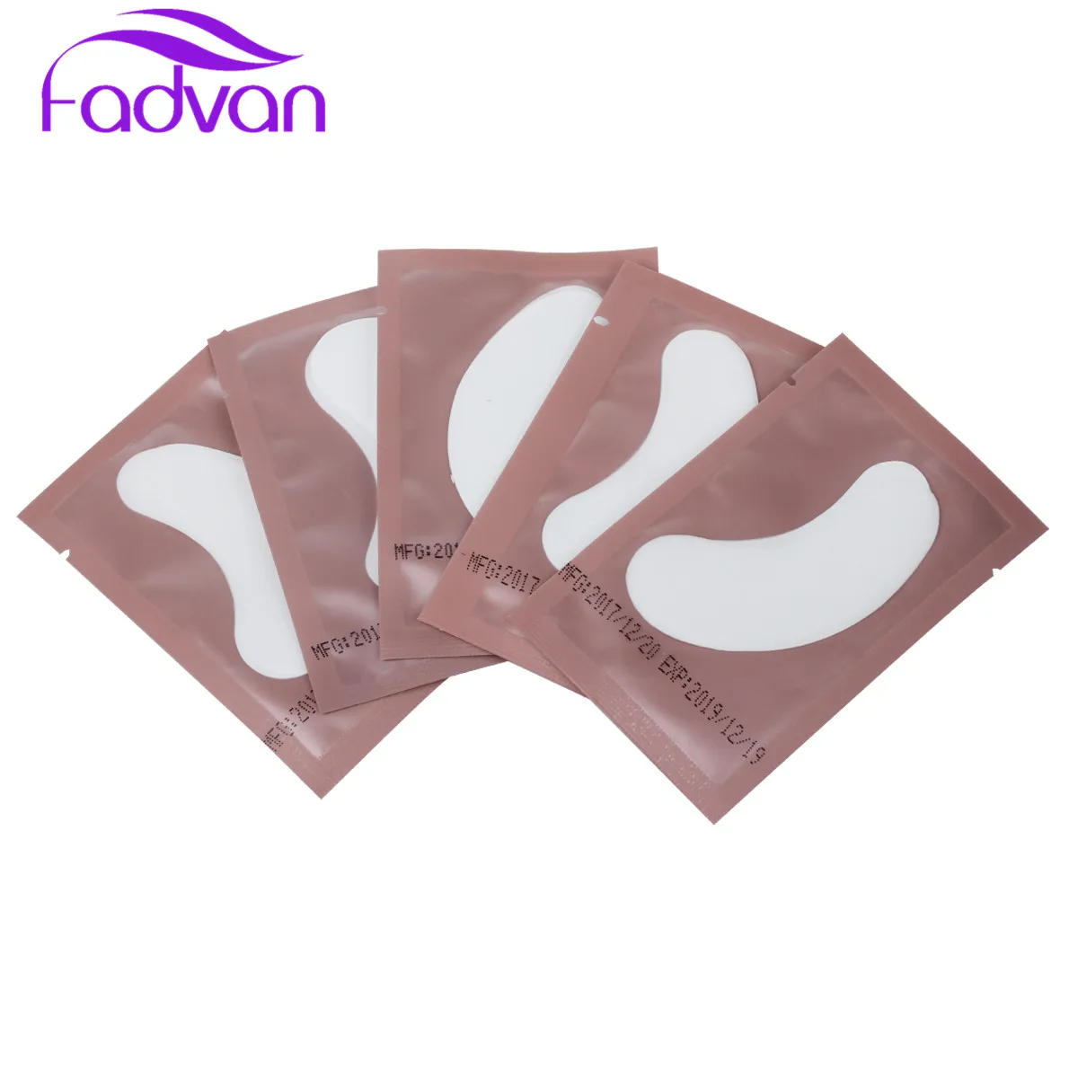 

50/100 Pairs Eyelashes Patches Eye Pads Eyelash Under EyePads Lint Free Patches for Eyelash Extension Supplies Lashes Extension