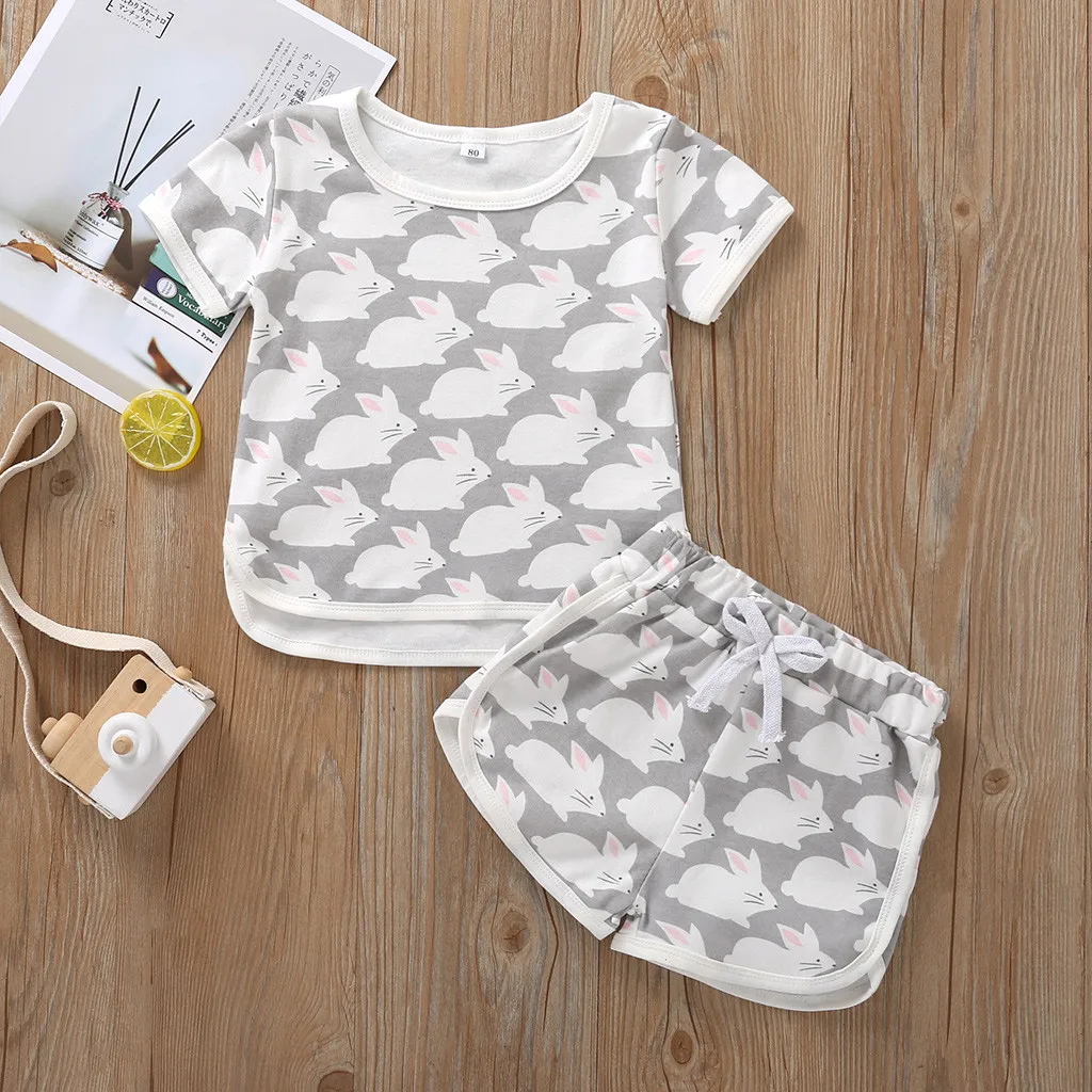 baby girl summer pjs