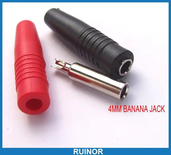 

40pcs Copper 4mm Banana Socket Female for for Banana Plug Test Probes