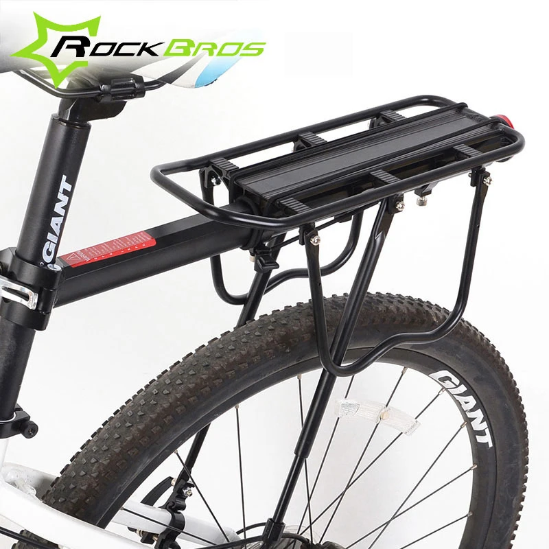 RockBros Aluminum Alloy Rear Cycling Rack MTB Mountain Bike Bicycle Bag
