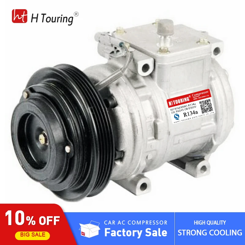 

10P15L A/C Compressor for 1995 - 2004 Toyota Tacoma V6 3.4L AC Pump 88320-34030 88310-04100 88310-34040 88310-35700 8832004010