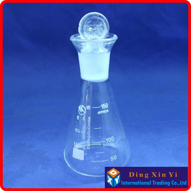 (4pieces/lot)iodine number flask,150ml iodine flask,Triangle iodine