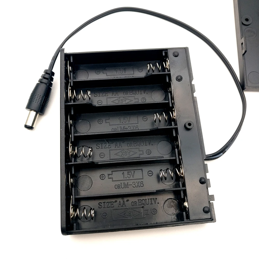 5-piece-battery-holder-9V-6-AA-6AA-battery-holder-with-cover-switch-dc-connector (3)