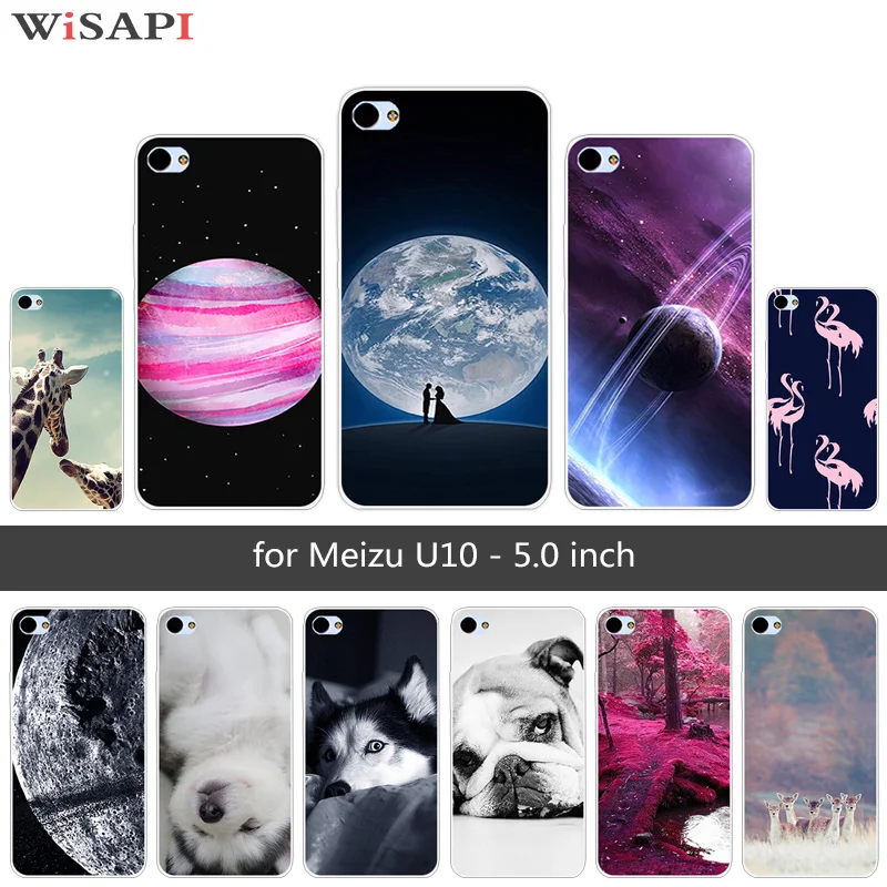 5 0 дюйма для Meizu U10 роскошный мягкий силиконовый чехол Capa Doggy Funda U 10 Coque |