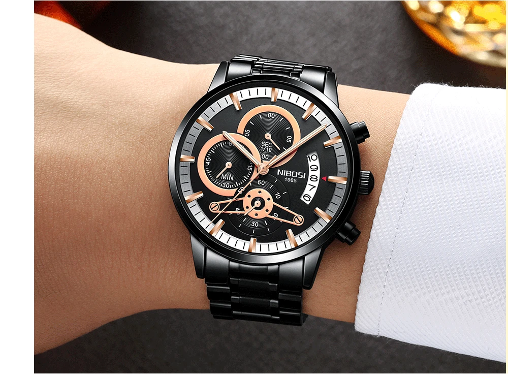 Luxury Watches Men High Quality Watches Men Luxury Brand Wristwatches Fashionable Erkek Kol Saati Metal Stainless steel Saat Man (21)