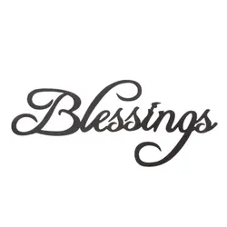 Blessings буквы Дерево Висячие стикер на стену Наклейка номер Украшение домашний декор