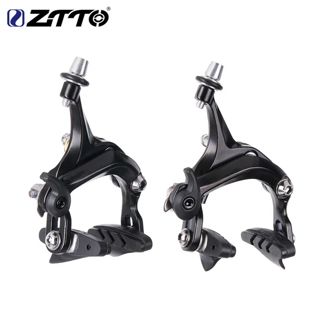

1 Set Bicycle Brake Racing Road bike Dual Pivot brake Aluminum Side Pull Caliper Front & Rear with brake pads