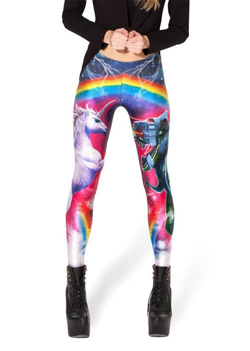 Rainbow Pants|yoga leggings|tights 
