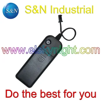 

Mini and Portable DC3V 2-AA battery EL inverter/EL Driver/EL controller,load 1-5m el wire on/slow flash/quick flash/off