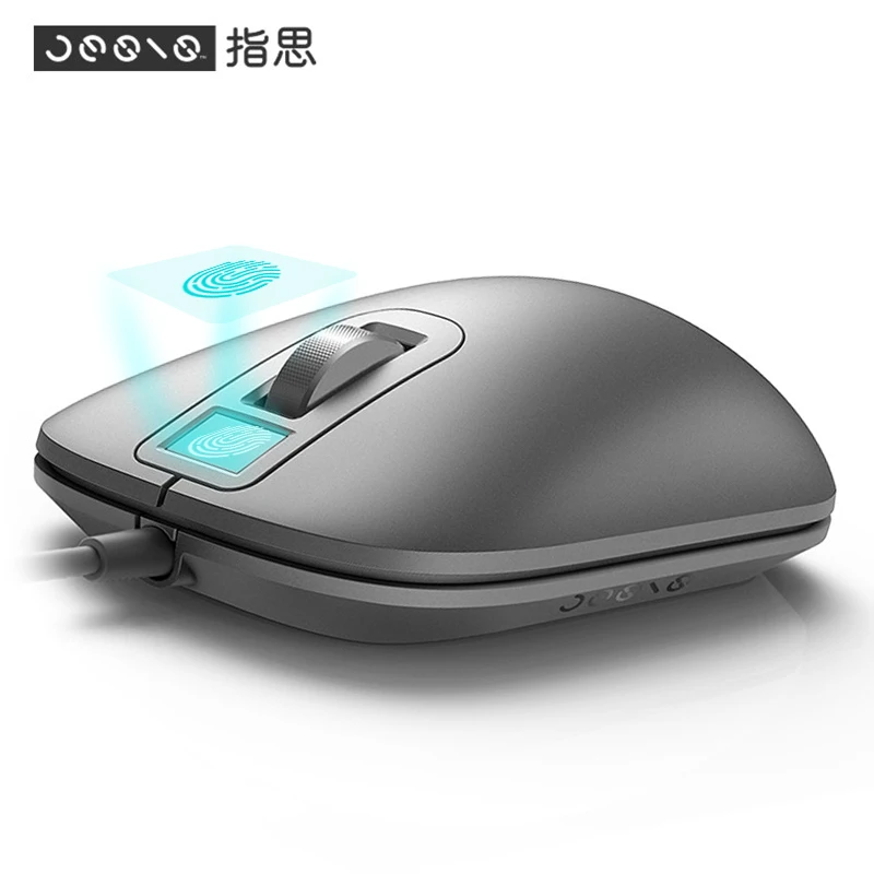 Beste Jesis Vingerafdruk Muis Bedrade Optische Ergonomische Game Werk Muis voor PC Laptop Computer Gaming en Werk Muis Bescherm Privacy