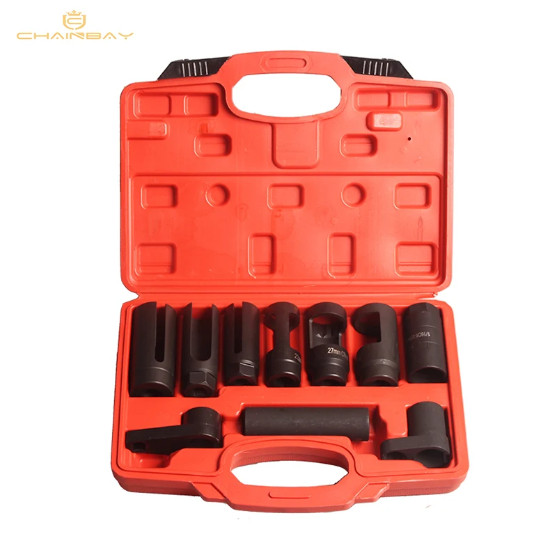 10PCS Oxygen Sensor Injector Removal Oil Pressure Sending Sleeve Socket