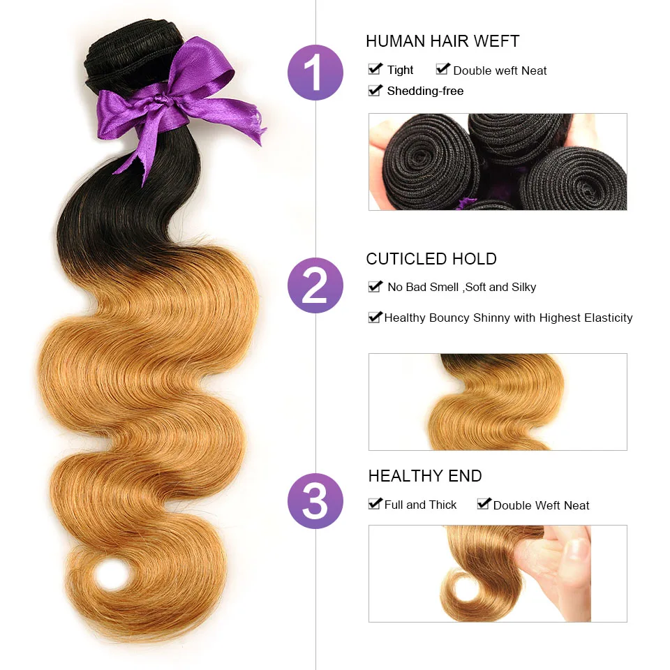 ombre bundles with closure