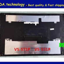 Wellendorff /оригинальная ЖК-дисплей задняя оболочка для acer Aspire V5-571 V5-531 V5-571P ЖК-дисплей задняя крышка корпуса, черный(сенсорный экран