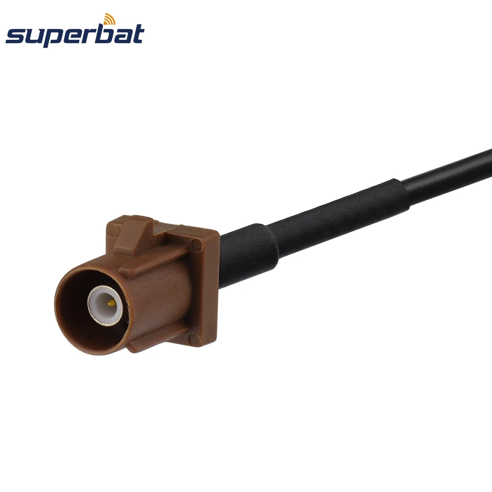 RF Coaxial Cable F Plug to RCA Male Pigtail for Electronic Components