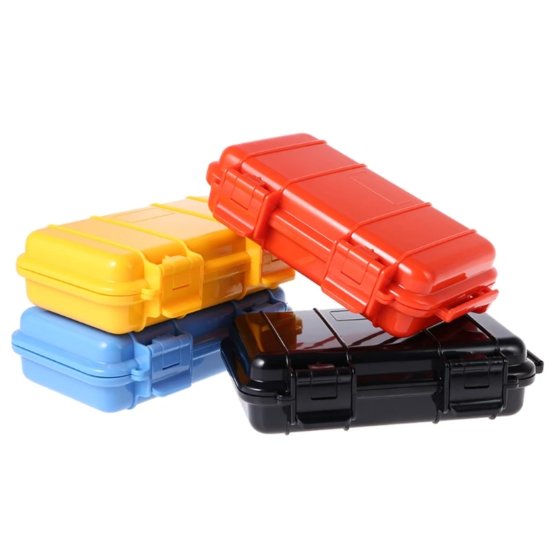 

Camping EDC Shockproof Waterproof Box Safety Survival Aid Storage Case Container Survival Kit