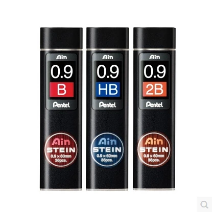 

3 pcs(tubes)/lot Japan anti-cracking premium 0.9mm mechanical pencil lead high quality pencil refill Pentel C279