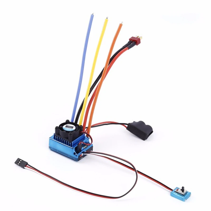 

ESC 120A 1/10 1/8 ESC Senseless Brushless/Sense Brushless RC Car Part
