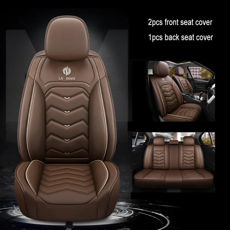 Ультра-роскошный защитный чехол для автомобильного сиденья, Автомобильная подушка для большинства четырехдверных сидений и внедорожников - Название цвета: Version A