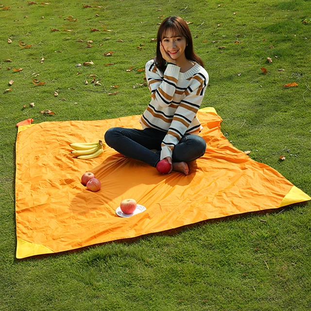 Portable Ultra thin Folding camping mat Pocket Blanket Camping