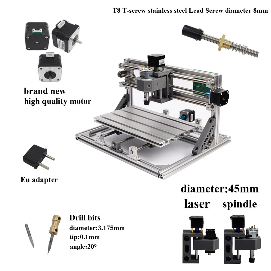 CNC 3018 GRBL управления Diy CNC гравировальный станок, 3 оси pcb фрезерный станок, деревянный маршрутизатор лазерная гравировка, лучшие передовые игрушки