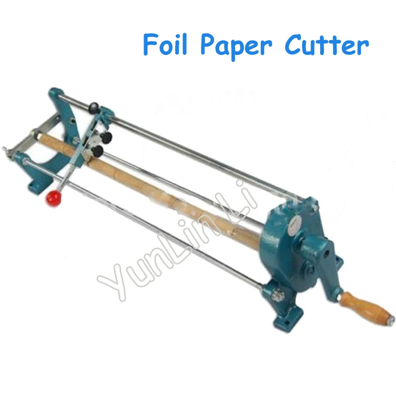 Free Shipping By DHL Foil Paper Vinyl Cutter Slitter Hot Stamping Roll Hand Cutting Machine Tool