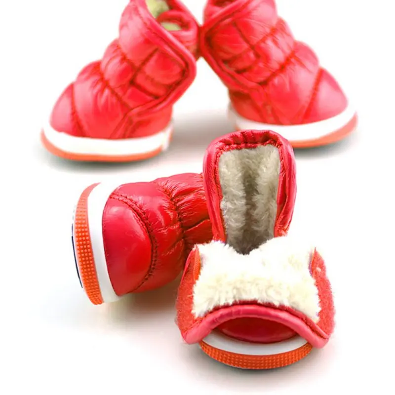 Dog Leather Shoes | Small Dog Shoes | Dog Winter Shoes