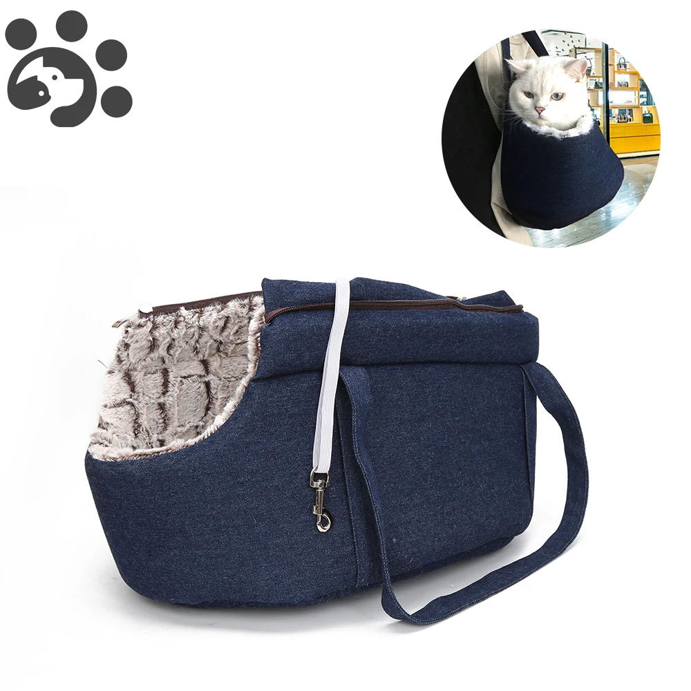 

Dual Use Cat Carrier Shoulder Handbag for Outdoor Travel for Small Dogs Warm Soft Dog Cat Bed Pet Supplies Cat Carrier BD0069