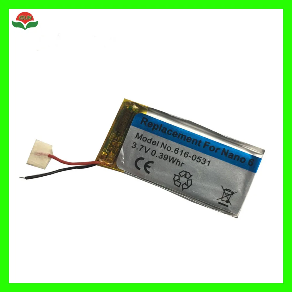 Ipod Nano 6 battery without tools 