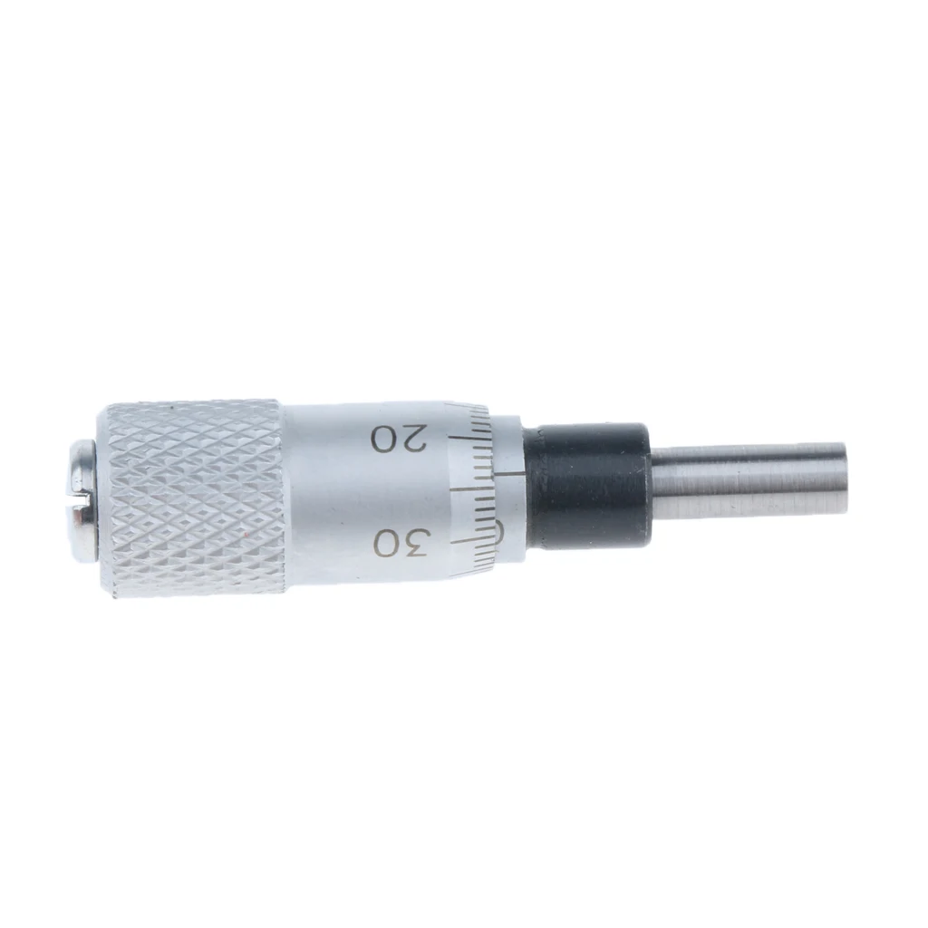 Spherical Face SM SunniMix 0-6.5mm 0.01 Micrometer Head Stop Spindle Lock Metric No torque and contact surface wear on workpiece 