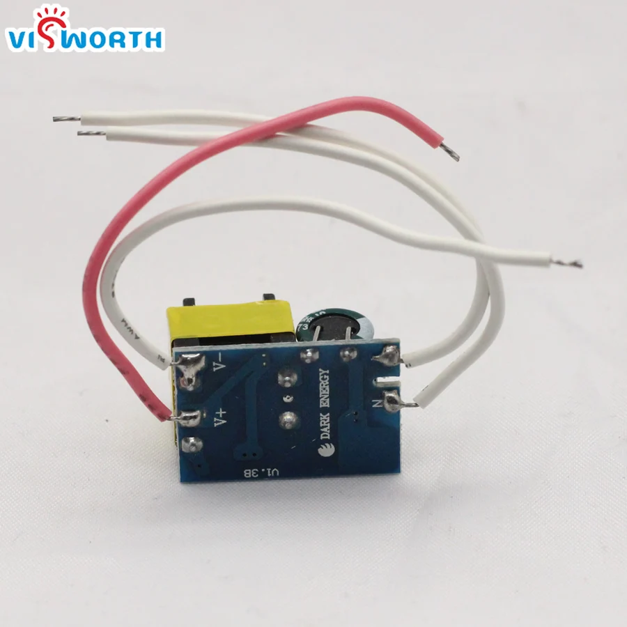 Светодиодный драйвер VisWorth (10 шт./лот) 5*1 Вт внешний источник питания для