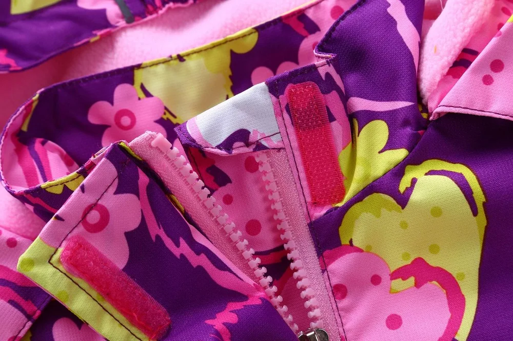 Água à Prova de Vento Quentes de lã à Prova d' Polar para 3-12t Crianças Outerwear Bebê Meninas Jaquetas Cabolsa Outono Inverno Primavera 9 À prova d' água À Prova de