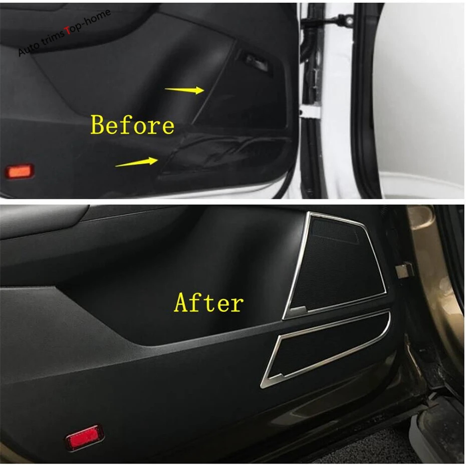 

Yimaautotrims Inner Door Stereo Speaker Audio Loudspeaker Sound Cover Kit Fit For Skoda Kodiaq 2017 - 2020 Interior Mouldings
