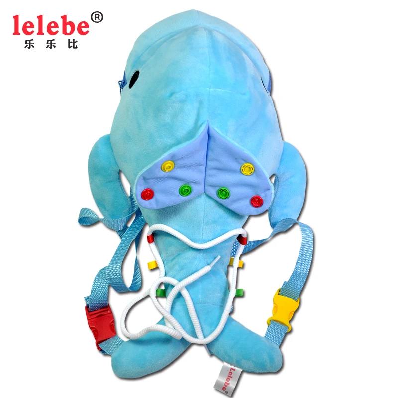 educational toys Dolphin Multifunctional Puzzle Toy Backpack toys for children lelebe