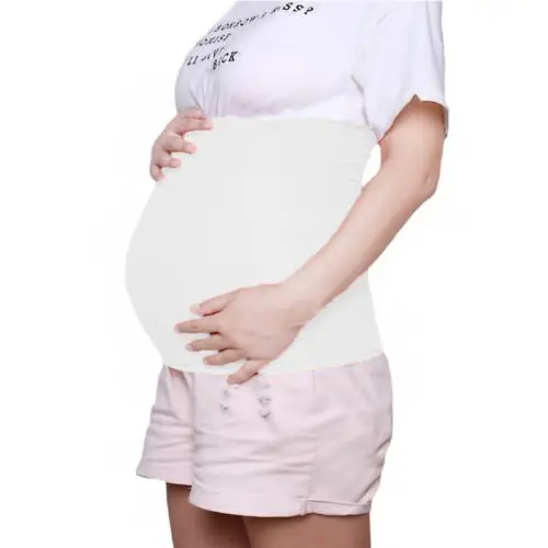 Подушка для беременных пояс для поддержки пояса послеродовый пояс - Цвет: Белый
