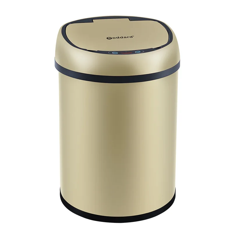 

12L intelligent automatic sensing trash can living room bedroom bathroom kitchen garbage can trash bin garbage cans with lid