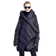 90 percent White Duck Down irregular cloak Long Winter down jacket Women Plus size Parkas 2018 Loose Feather Woman coat Ukraine цена 90 percent White Duck Down irregular cloak Long Winter down jacket Women Plus size Parkas 2018 Loose Feather Woman coat Ukraine цены онлайн