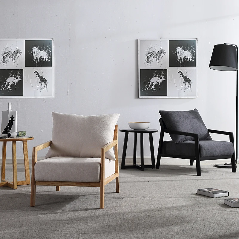 Coffee table Nordic living room round mini side table solid wood coffee table simple mobile balcony leisure small round table Coffee table Nordic living room round mini side table solid wood coffee table simple mobile balcony leisure small round table