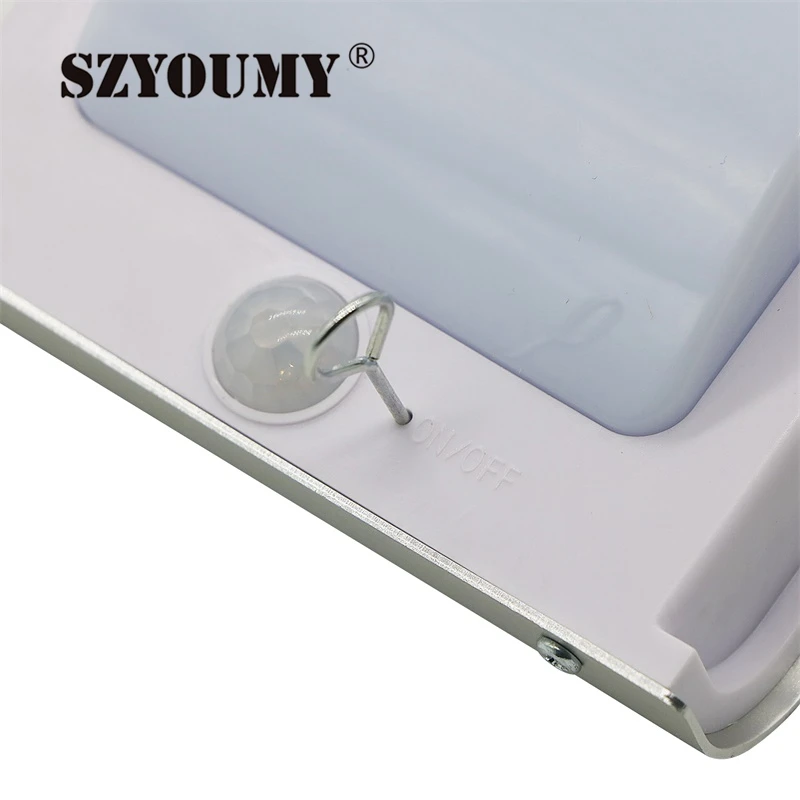 SZYOUMY новое поколение 16 Светодиодный энергия Солнечной Батареи PIR инфракрасный