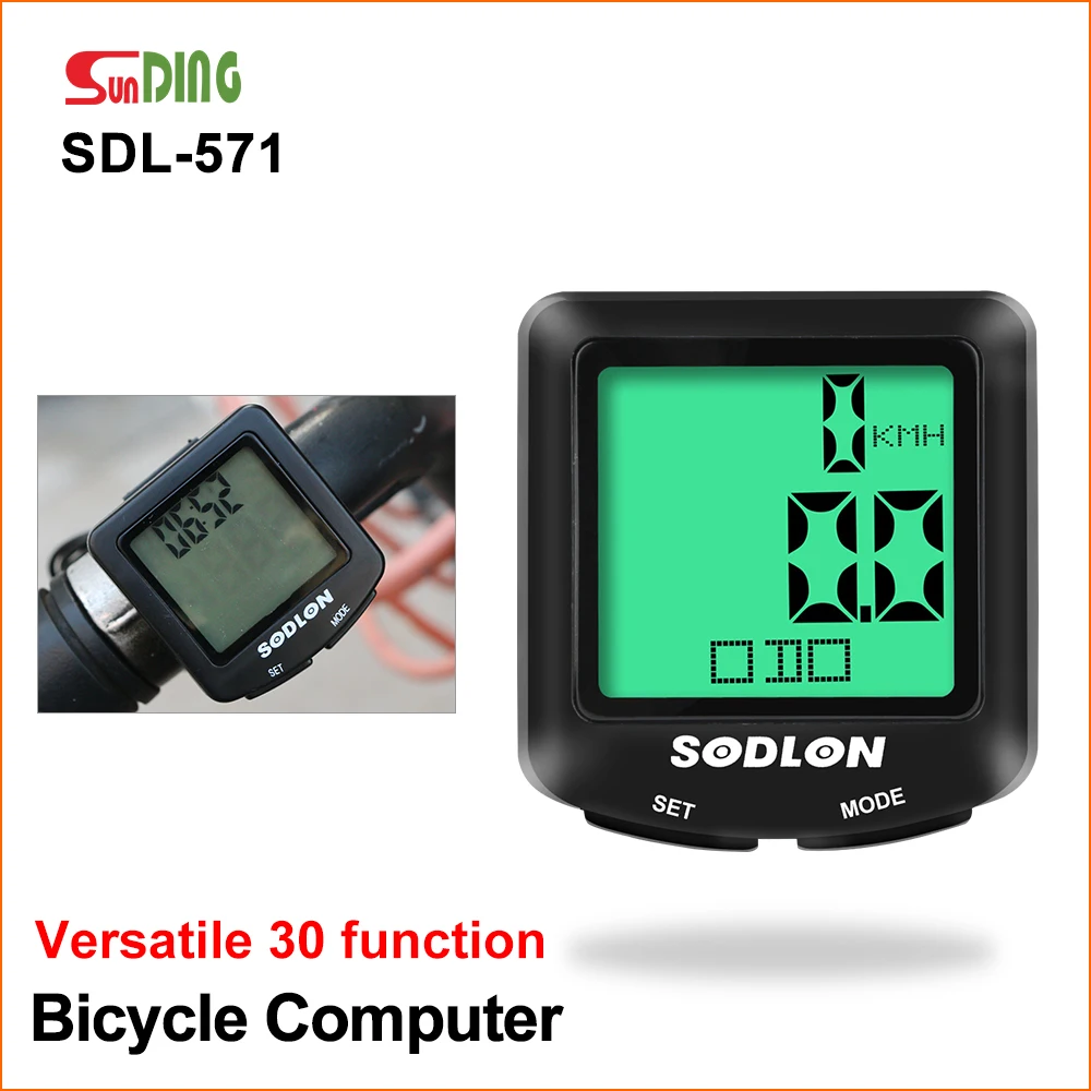 1pc Black Silver Speedometer Cycling Odometer Accessories Spoke Wheel Magnet FF