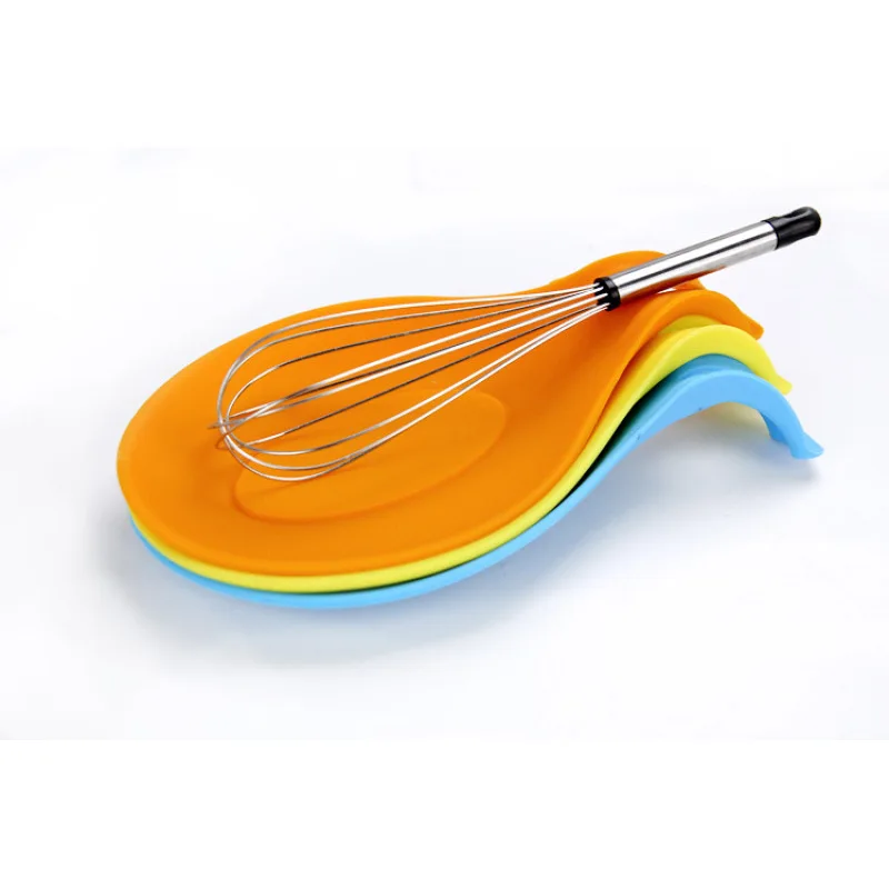 Spoon mat Safety Silicone Heat Resistant Insulation Mat Placemat Tray