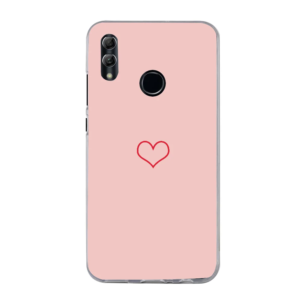 Чехол Funda для Huawei P20 Lite силиконовый чехол Honor 9 Y5 Y6 Prime 2018 P Smart Mate 10 Pro чехол|Бамперы| |